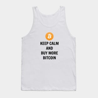 Keep Calm And Buy More Bitcoin Tank Top